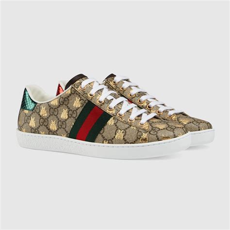 gucci ace gg supreme sneaker replica|gucci ace sneakers review.